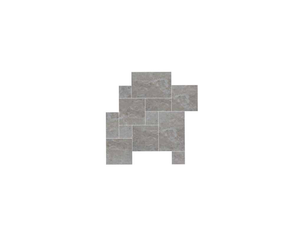 Travertino Beige Escovado - French Pattern